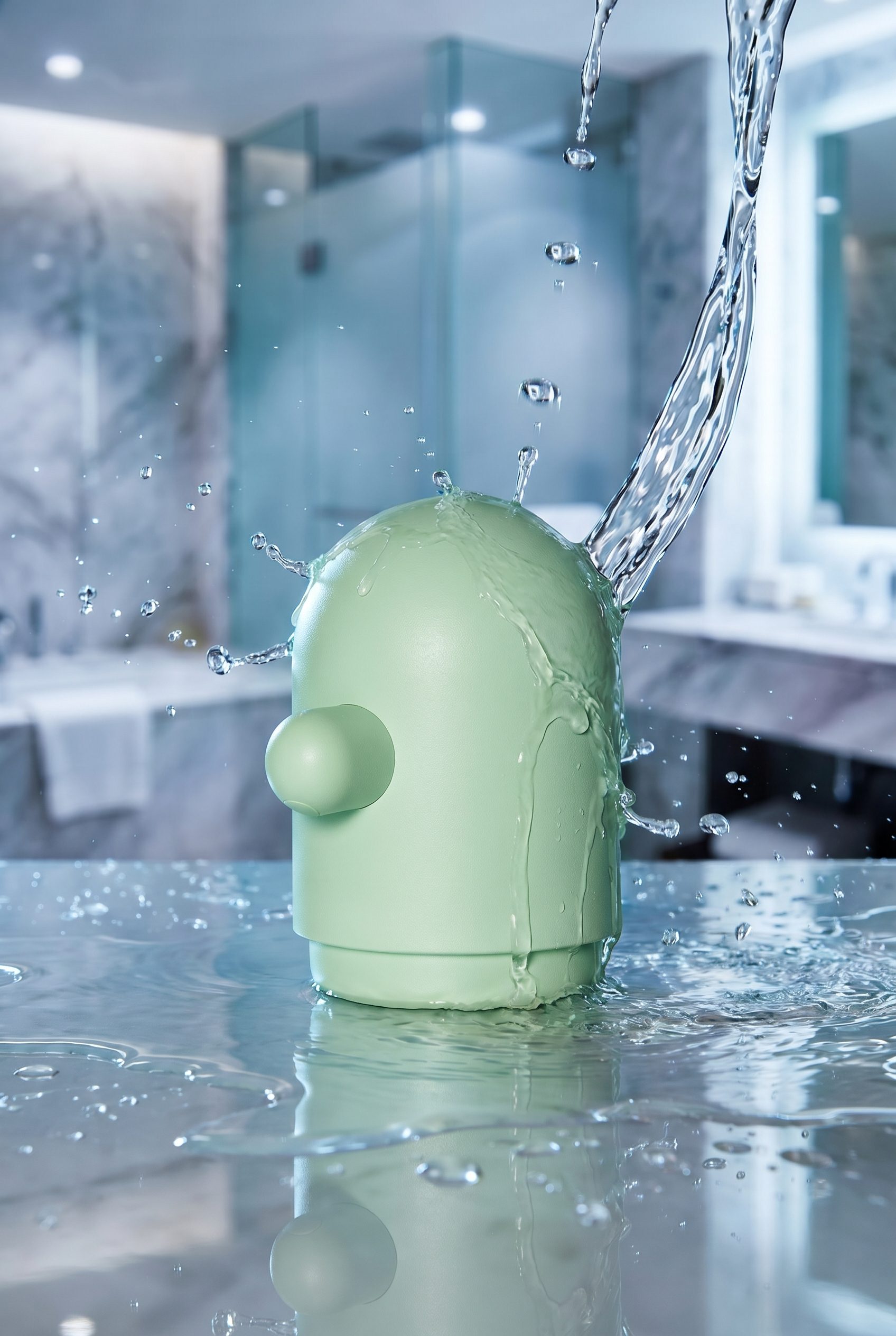 Google Shopping product images example showing a soap dispenser feed image