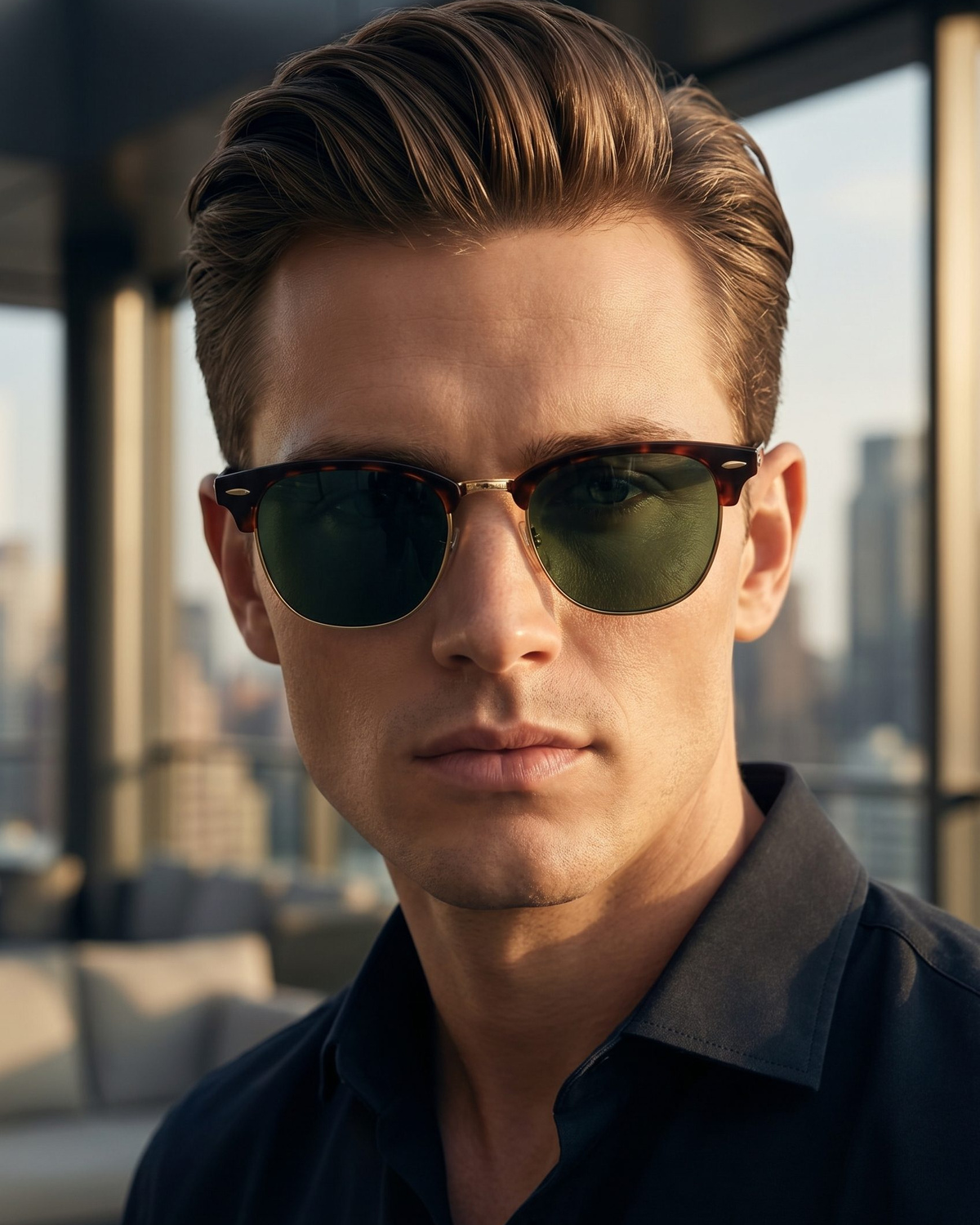 Eyewear product photography audience image for the Scaling brand tab