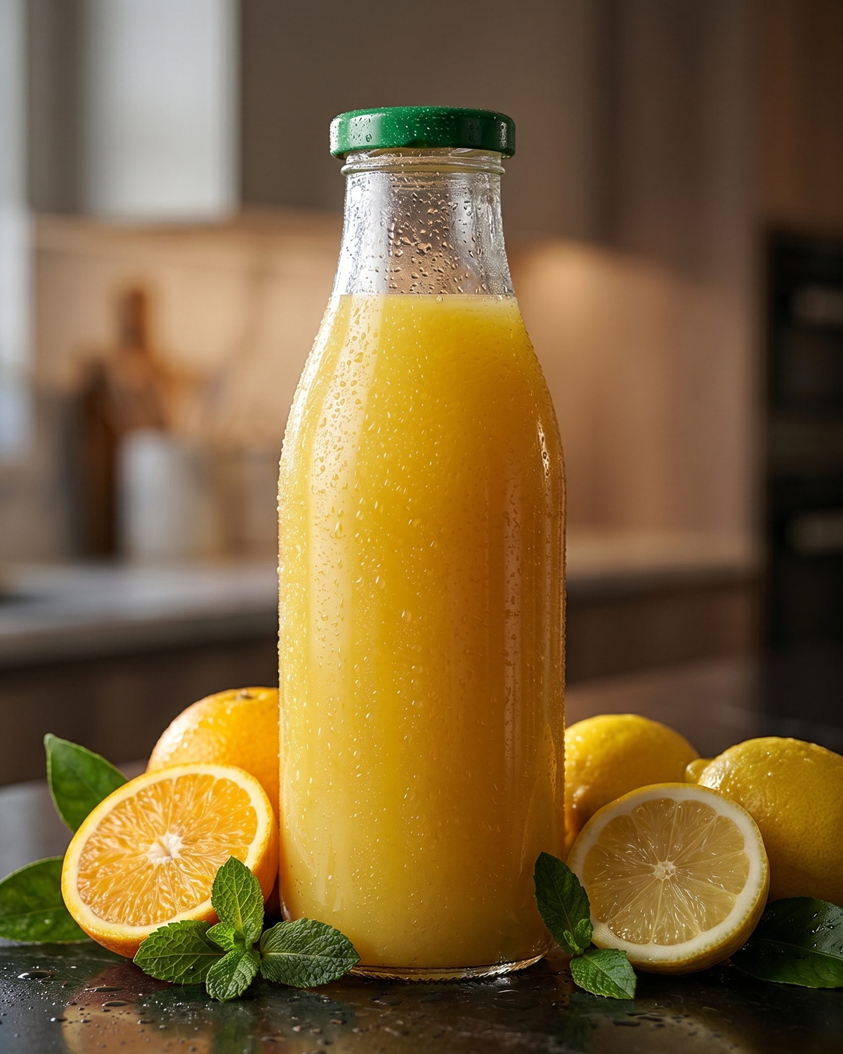 Fotogenic AI food and beverage industry product visual generated from a clean ecommerce product photo