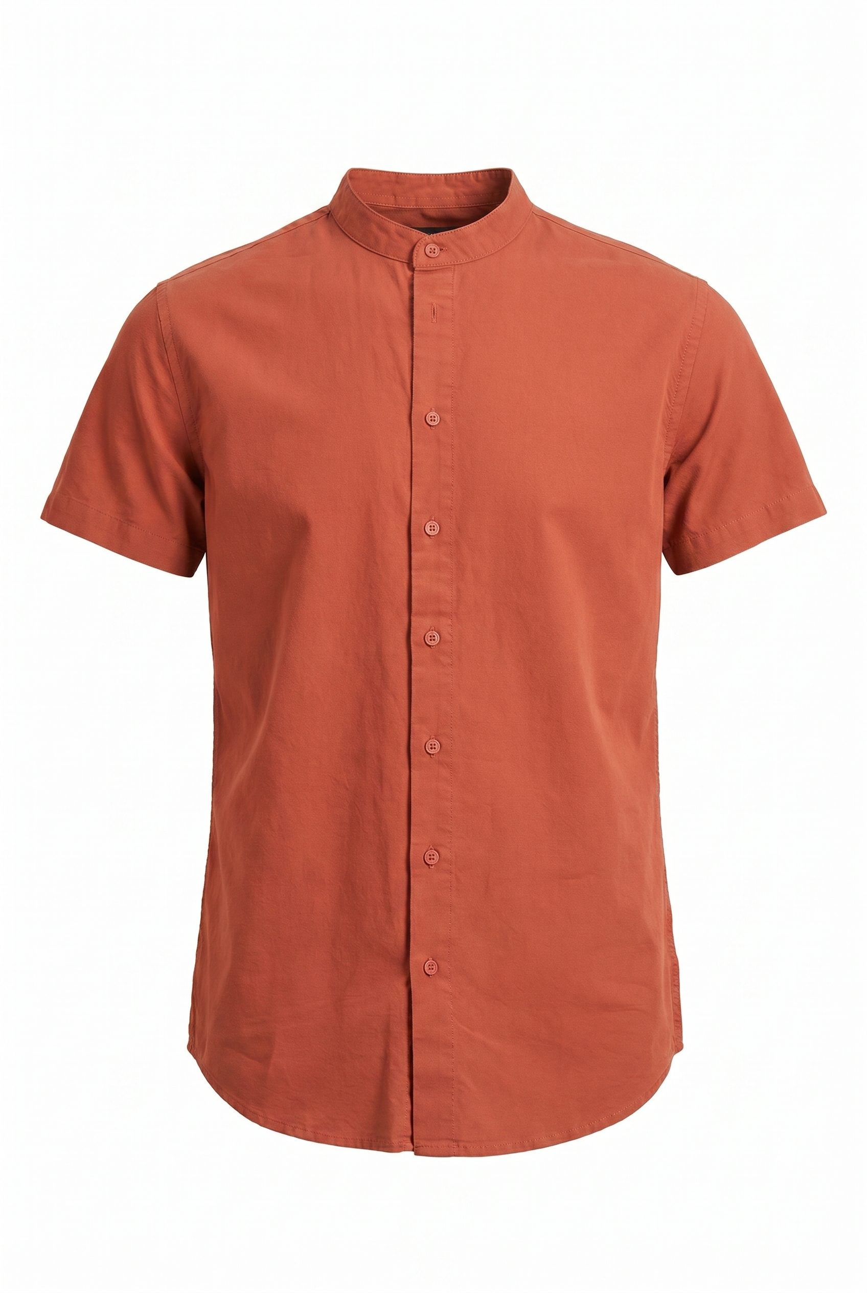Google Shopping feed visual showing orange cotton shirt for apparel and fashion products