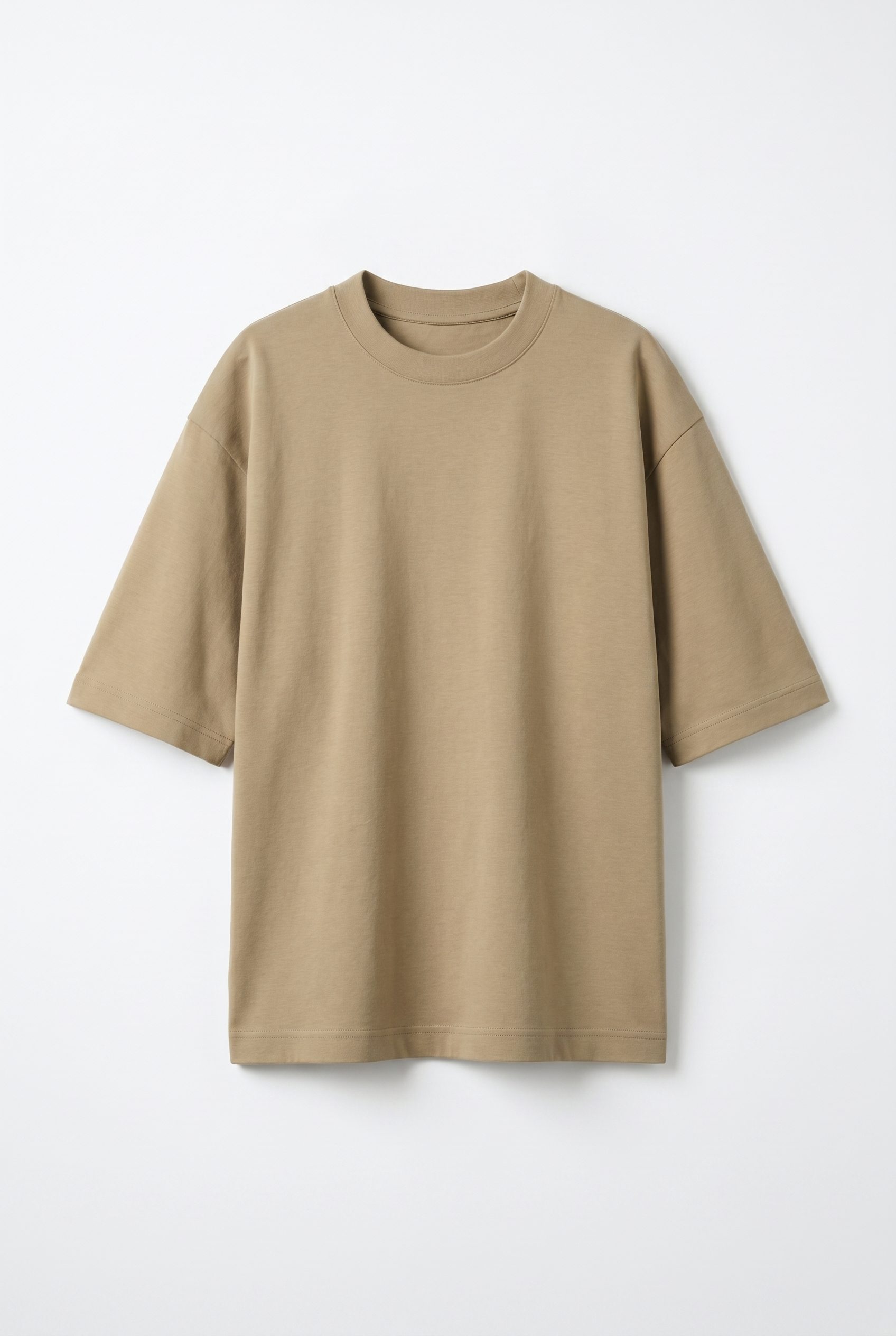 Etsy listing visual showing oversized cotton shirt for apparel and fashion products