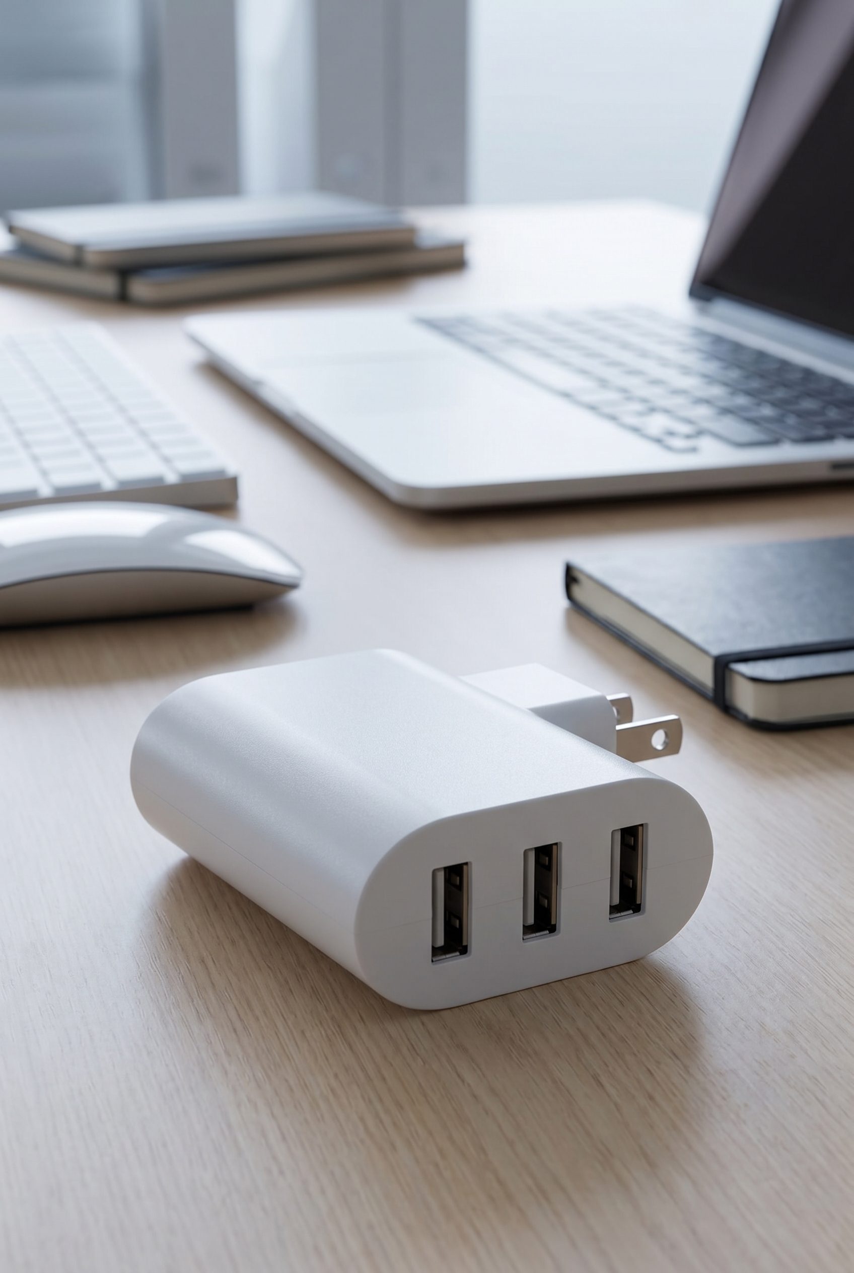 Etsy listing visual showing white usb wall charger for electronics products