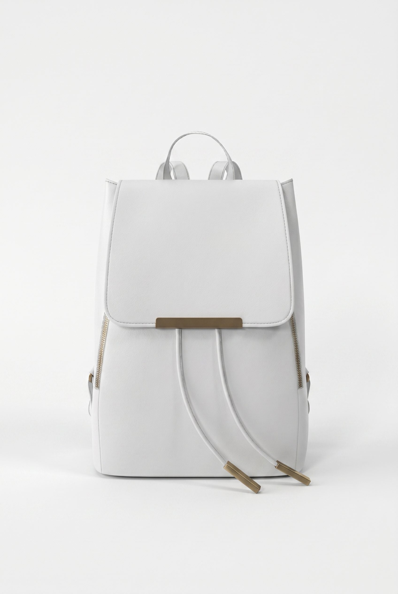 WordPress store visual showing white backpack for accessory, footwear, jewelry, and bag products