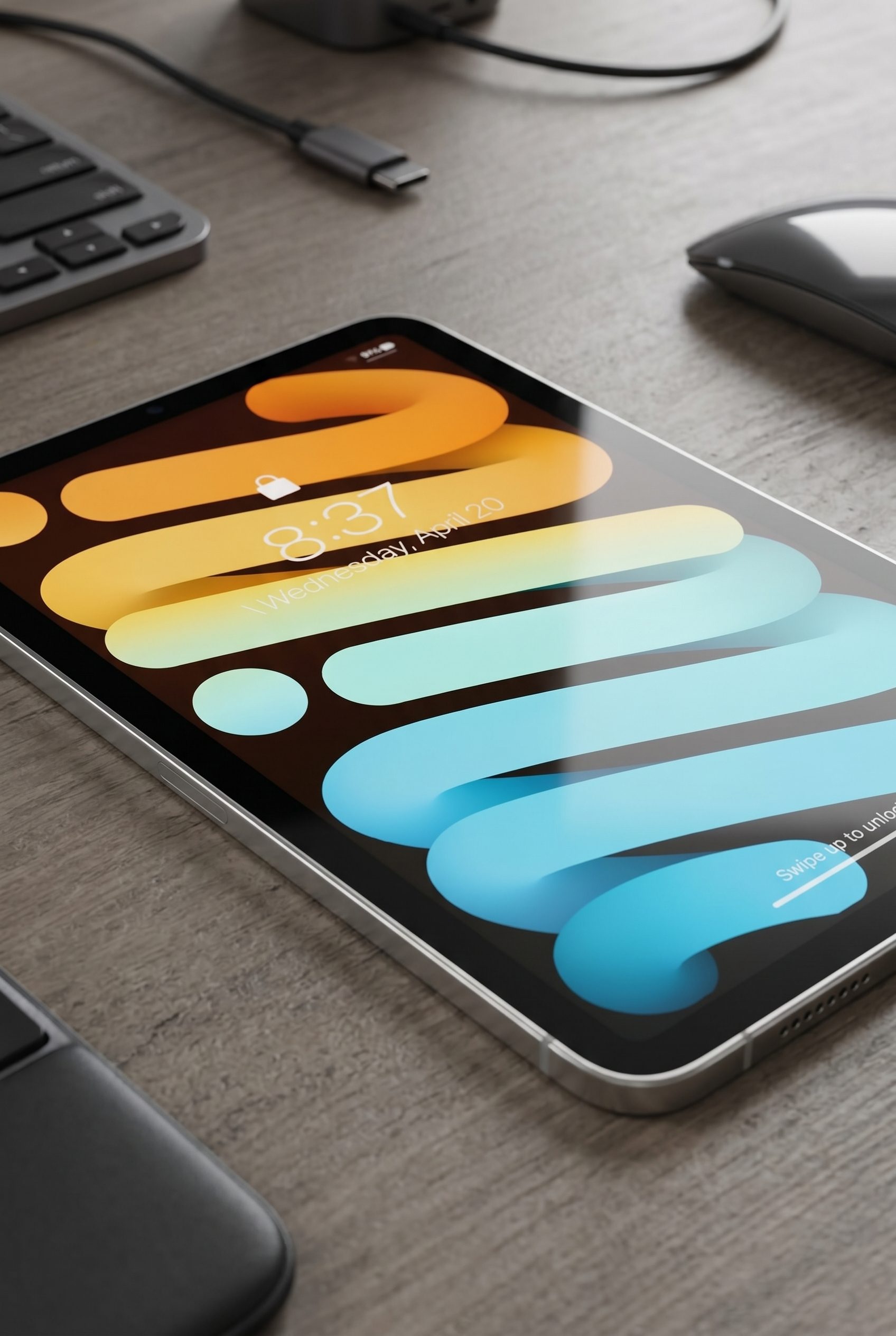 WordPress store visual showing tablet for electronics products