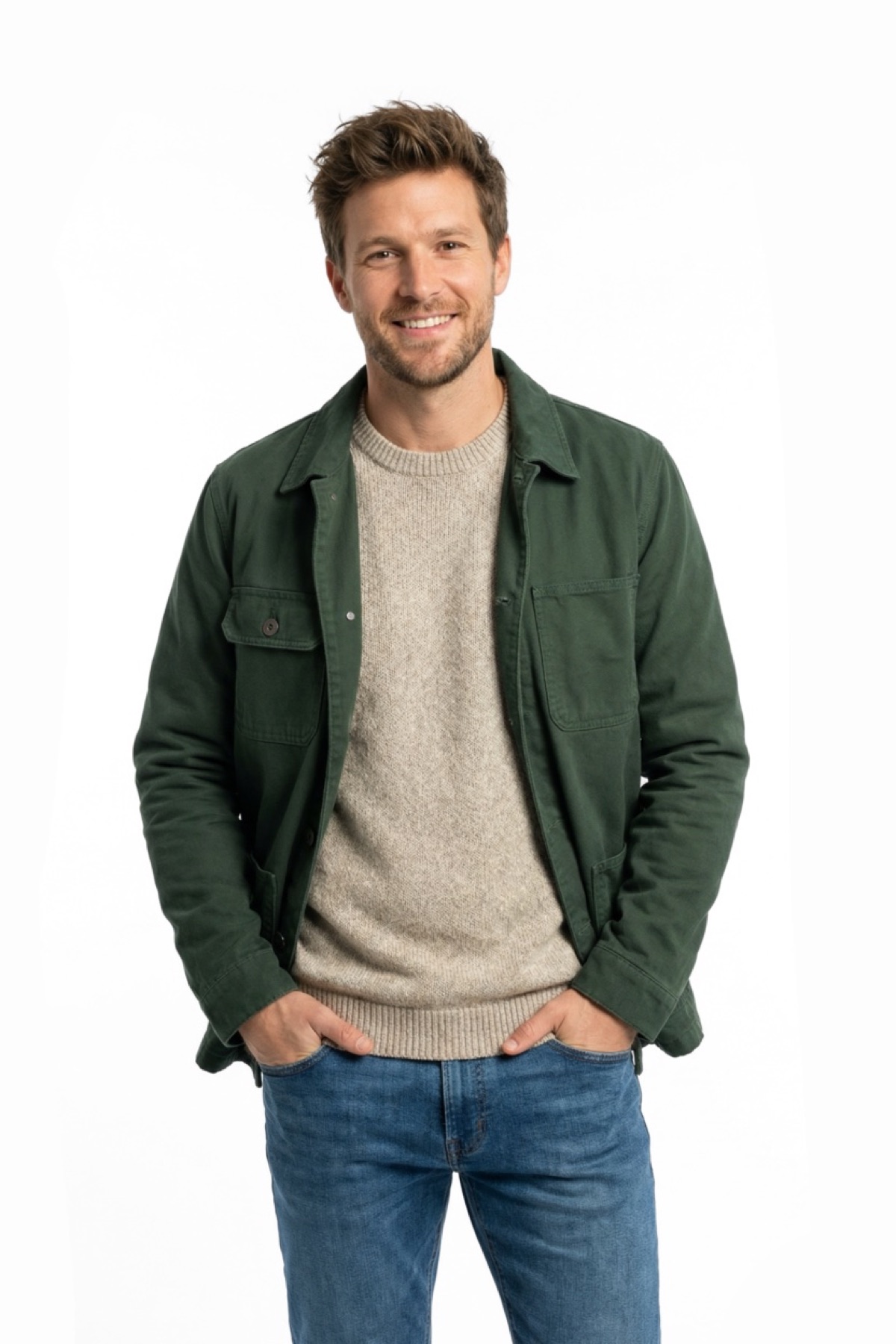 AI model generator Lifestyle model ecommerce product photo example
