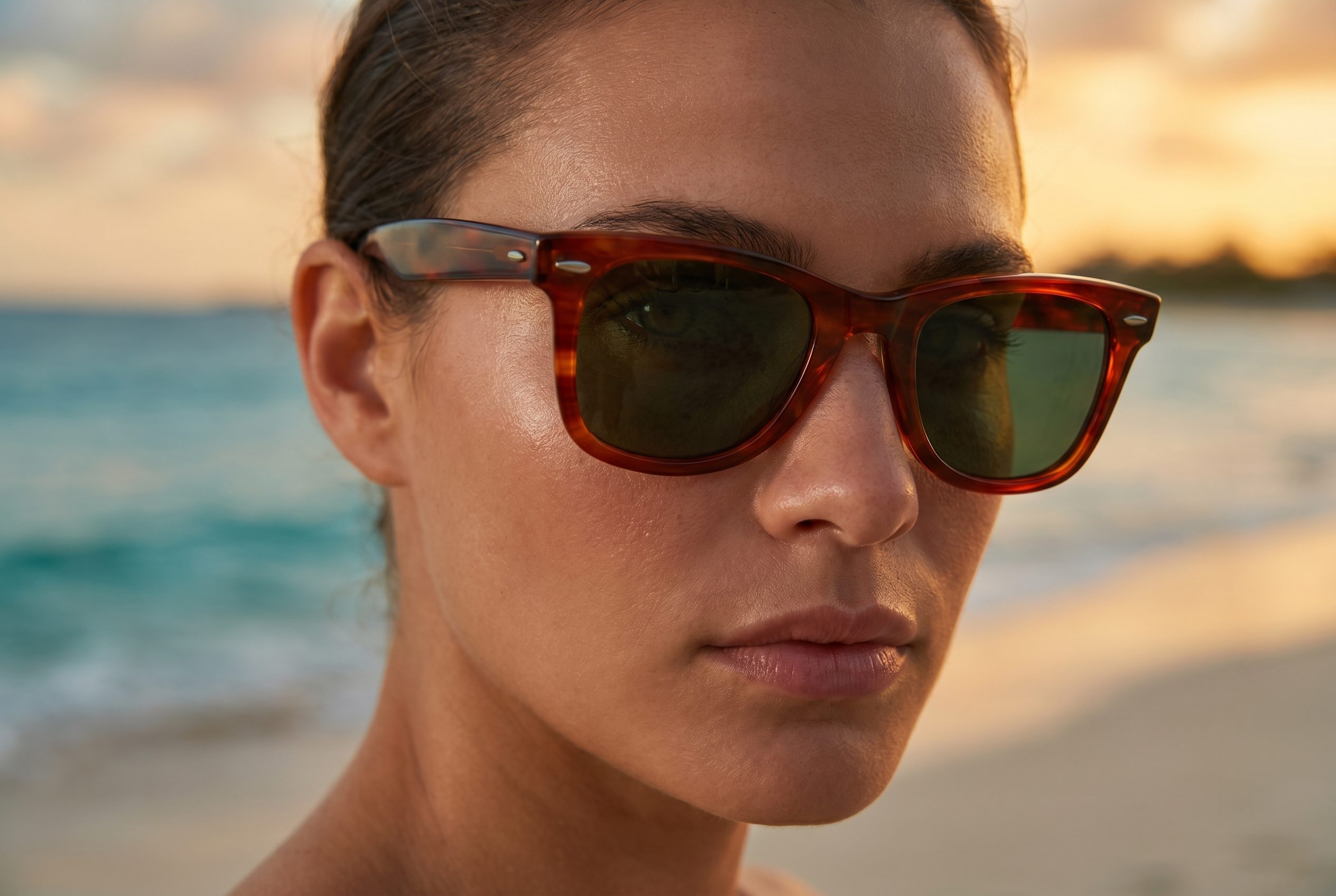 AI-generated eyewear product photo for WooCommerce