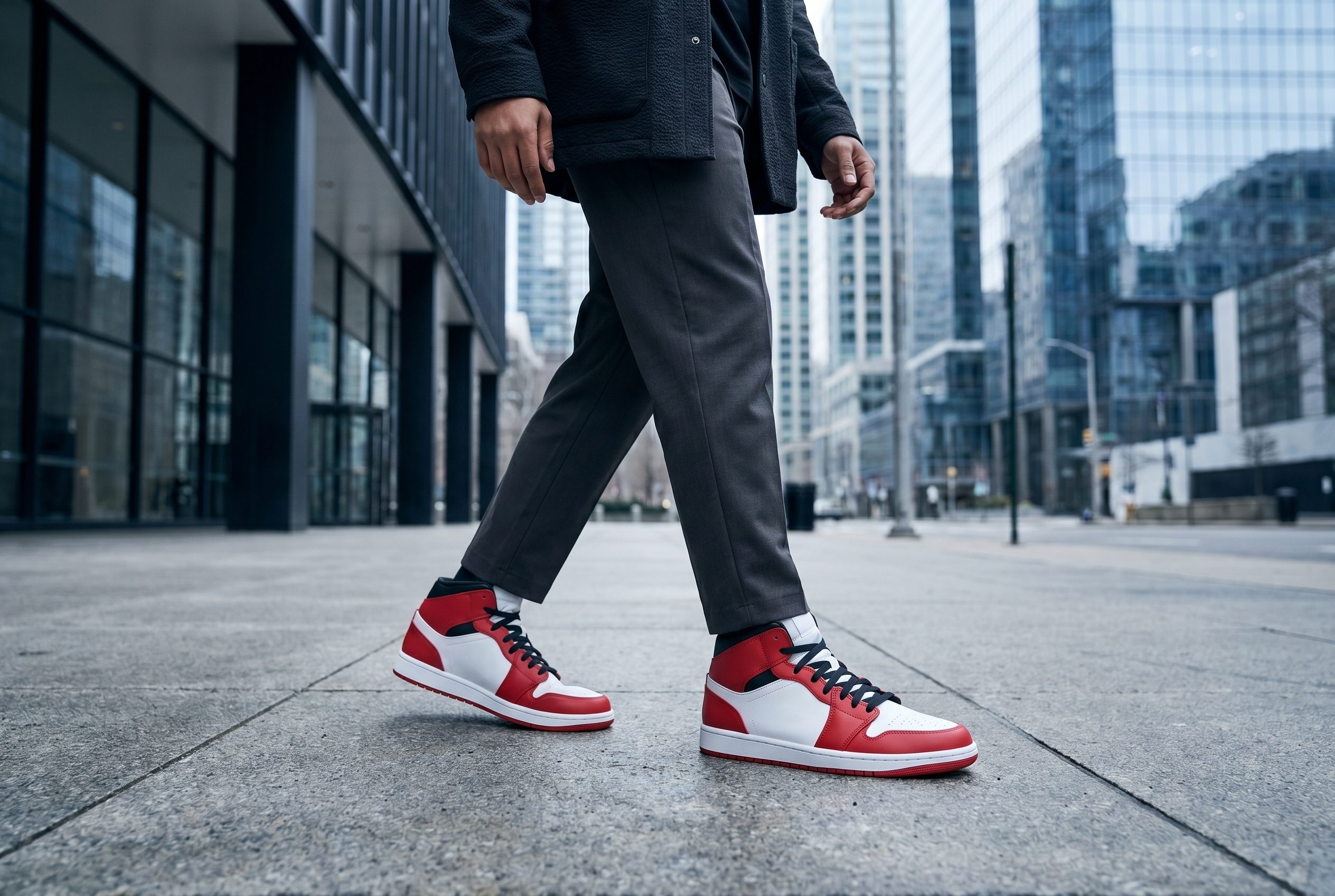 AI-generated footwear product photo for WooCommerce