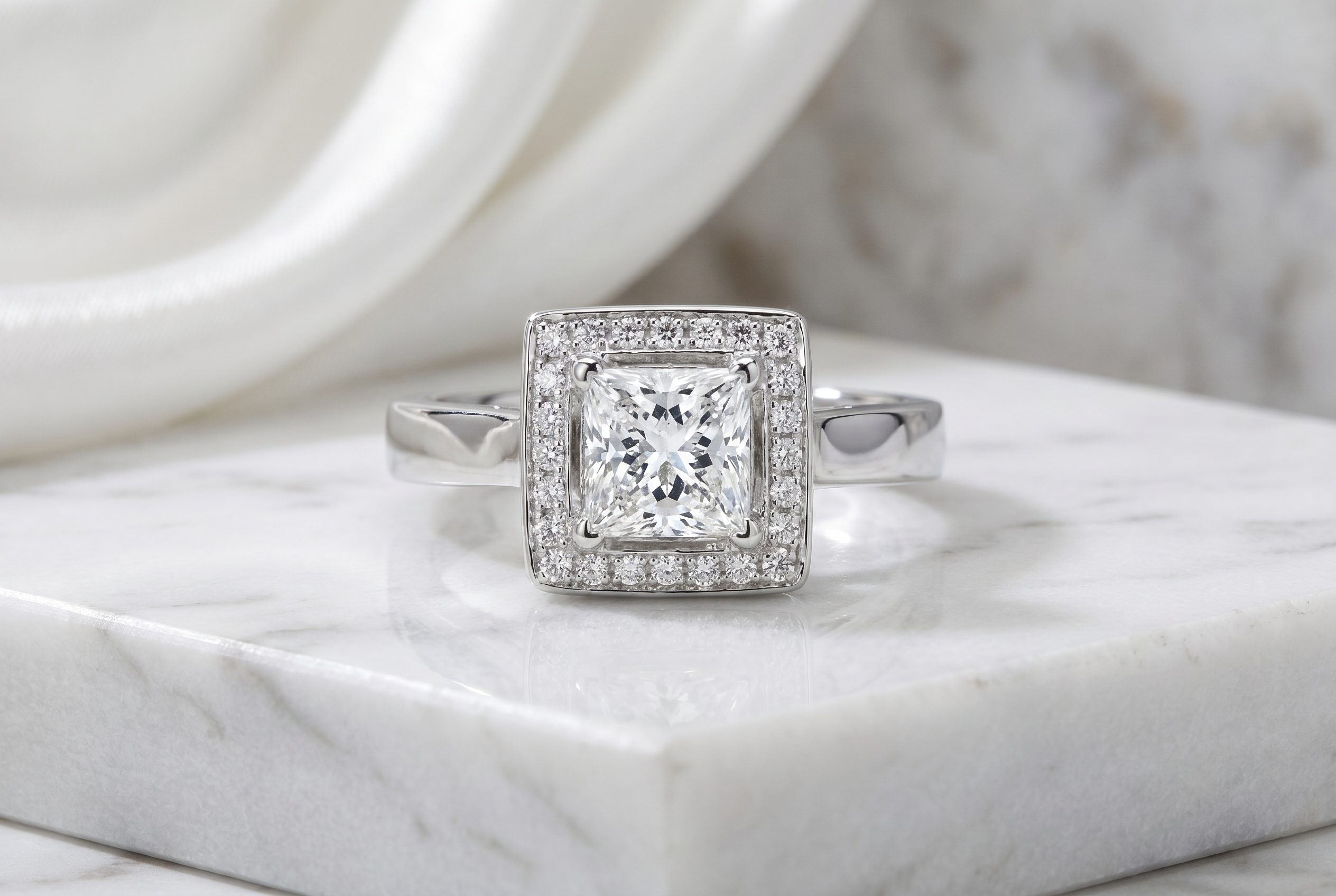 AI-generated jewelry product photo for WooCommerce