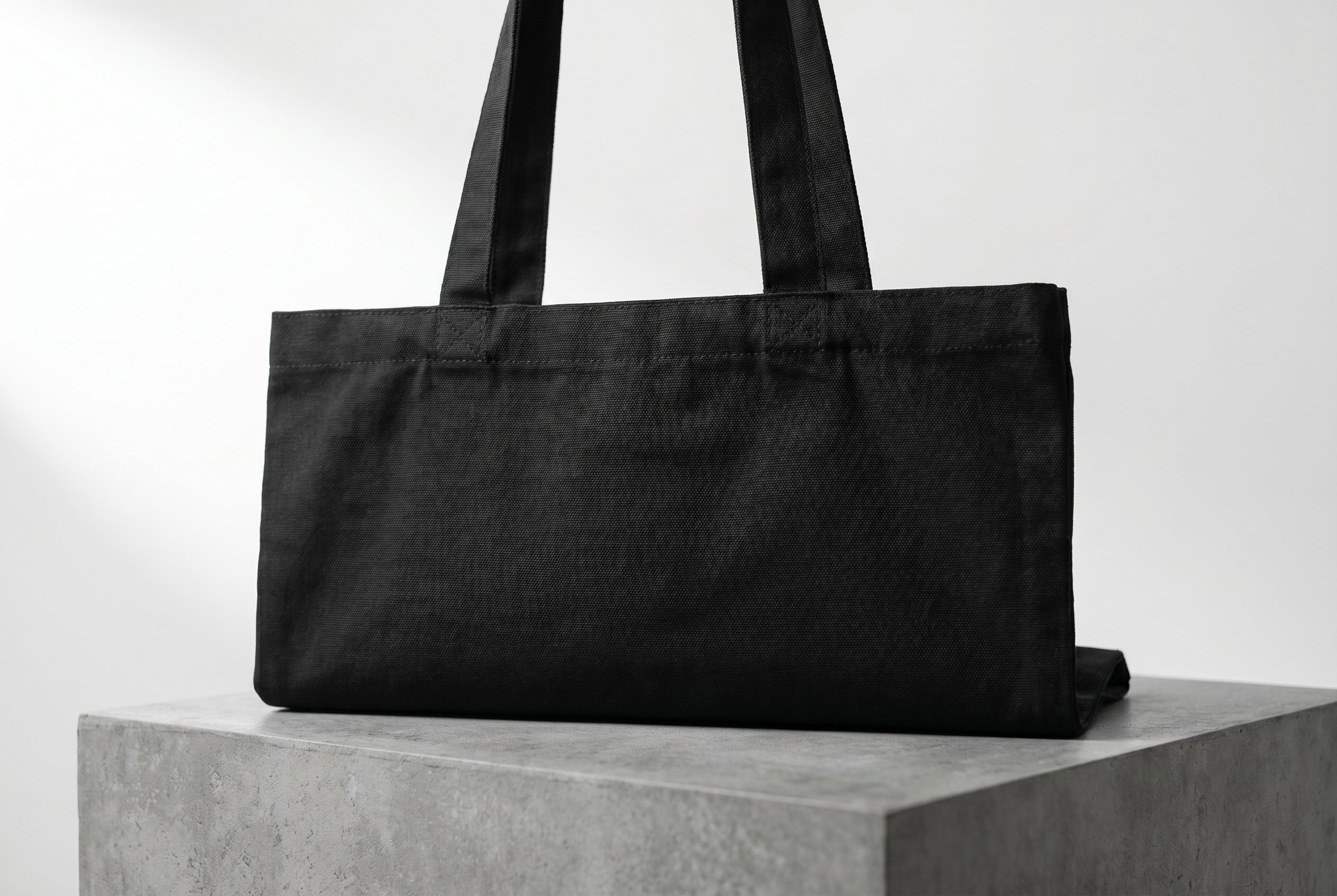 Bags product photography ecommerce image with a logo-free bag or tote