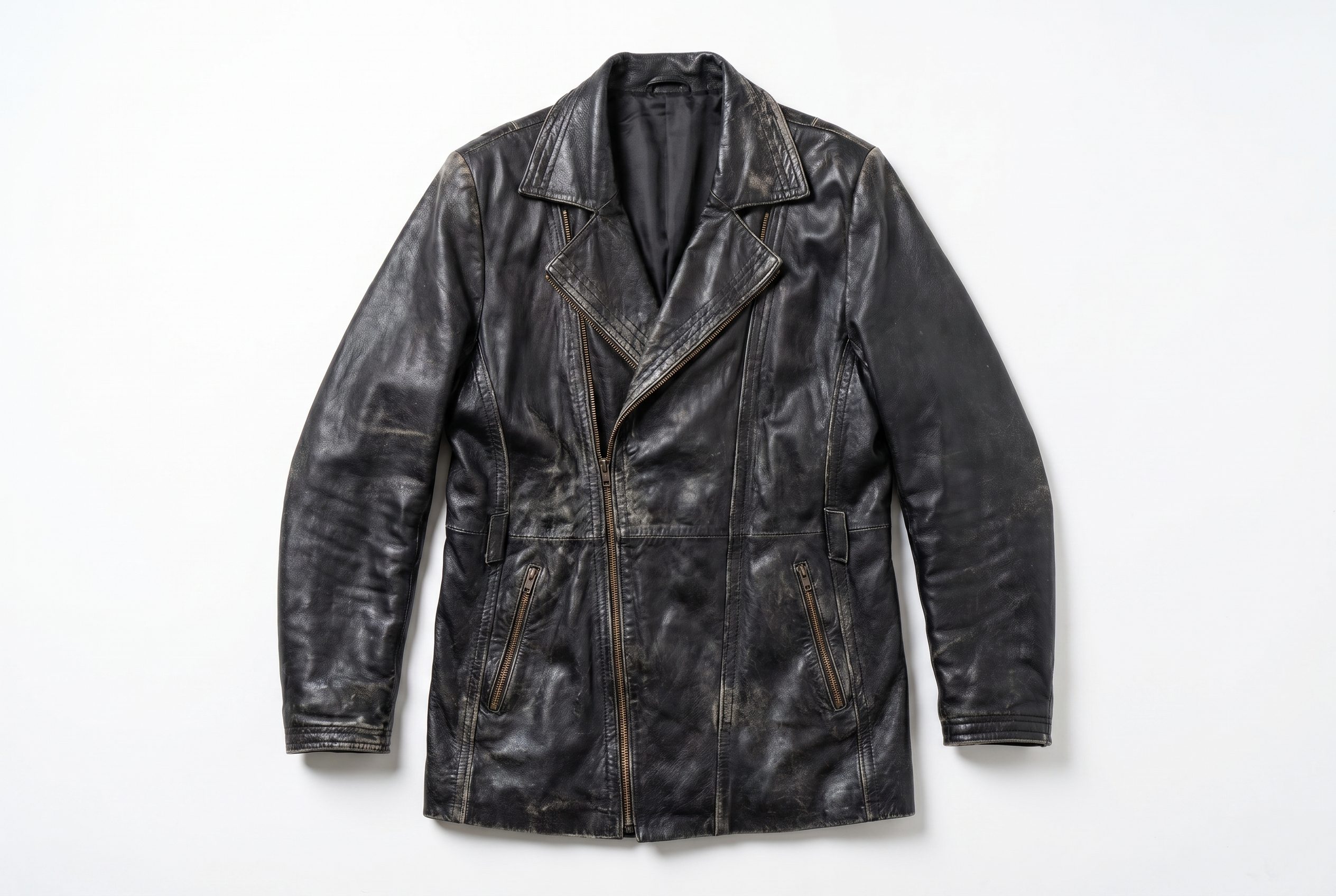 AI product photos for product catalogs output showing the same jacket as a clean PDP catalog image