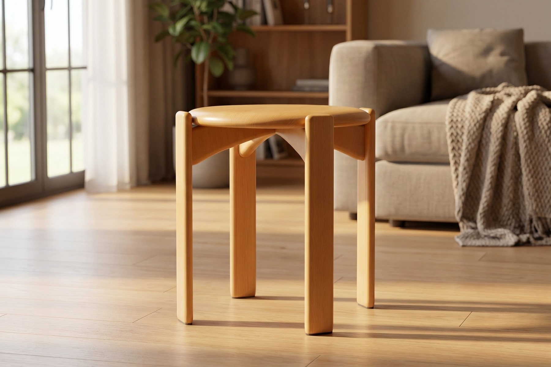 Ai Background Generator For Product Photos after image showing Fotogenic output for home scene