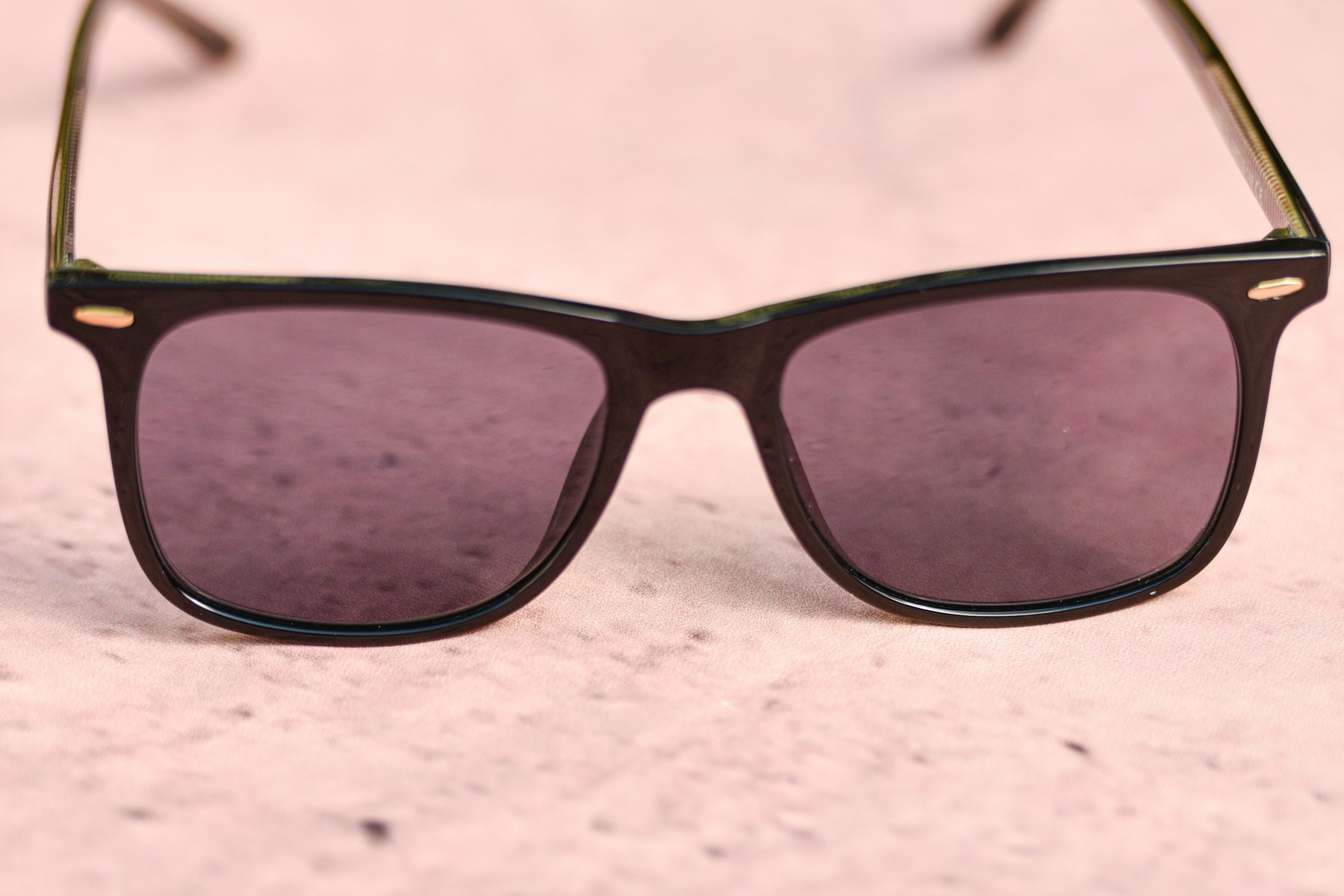 Lifestyle Product Photography before image showing sunglasses for eyewear scene