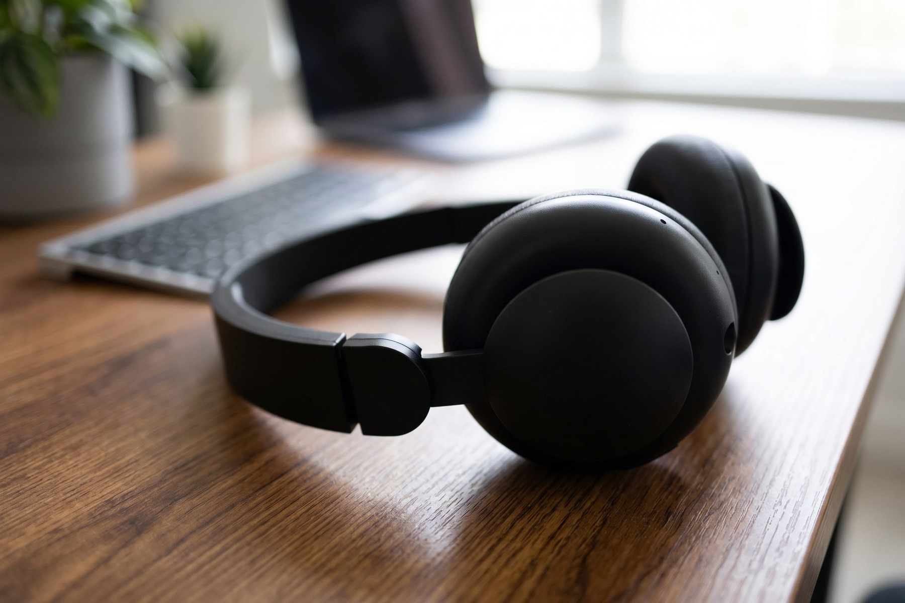 Ai Product Photos For Ads after image showing Fotogenic output for headphones promo