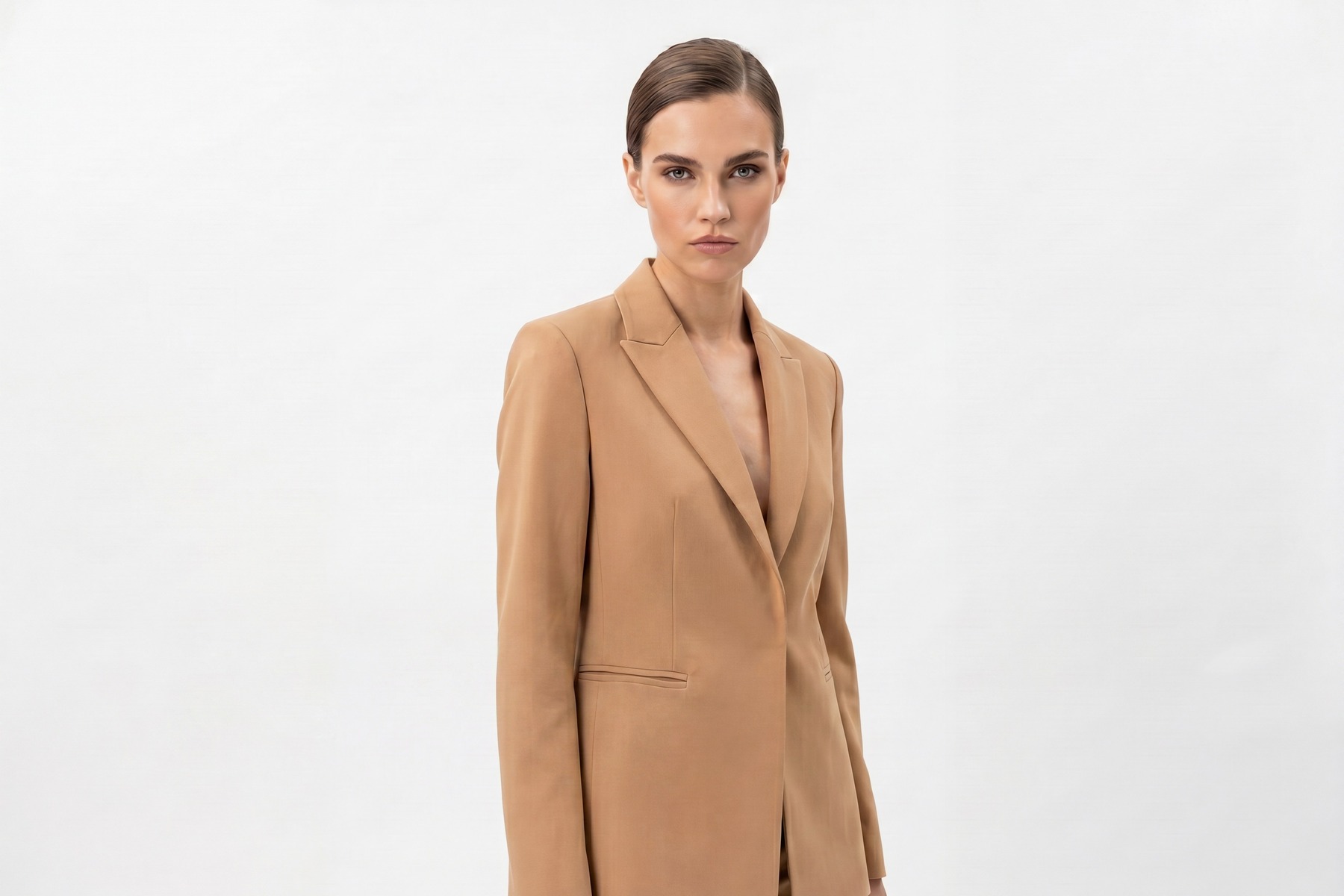 Ai Model Generator For Product Photos after image showing Fotogenic output for jacket on model