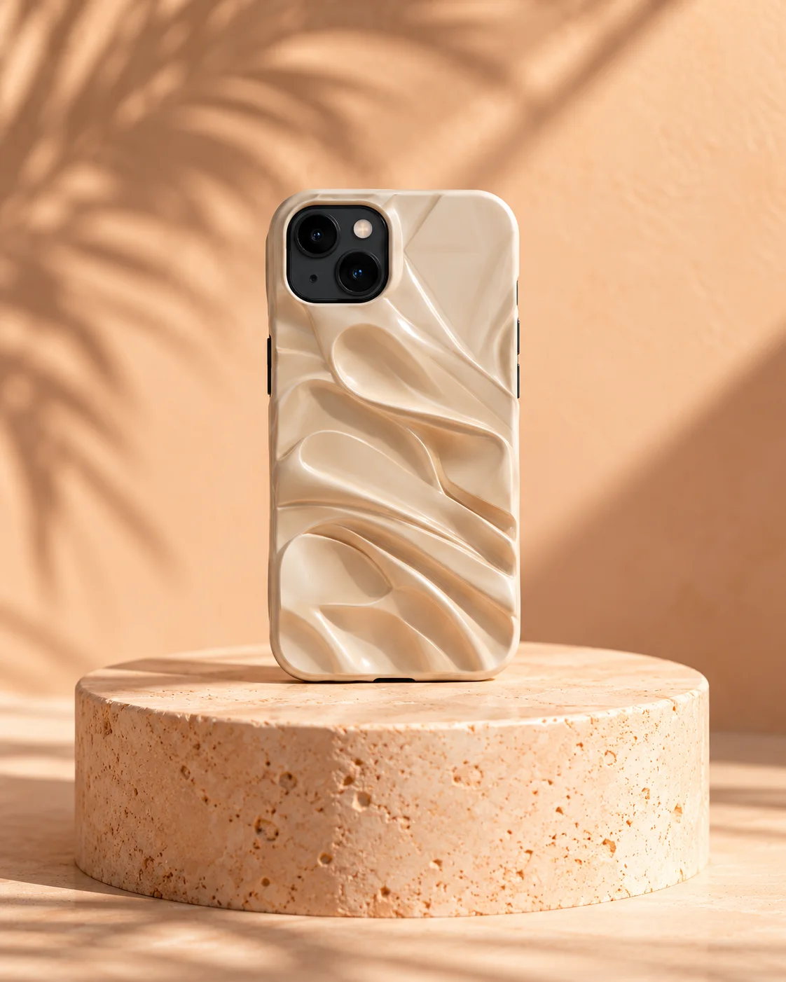 Cream phone case: studio direction