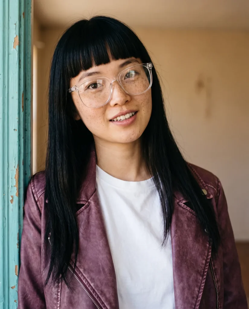 Yuna, an AI model reference for product photos
