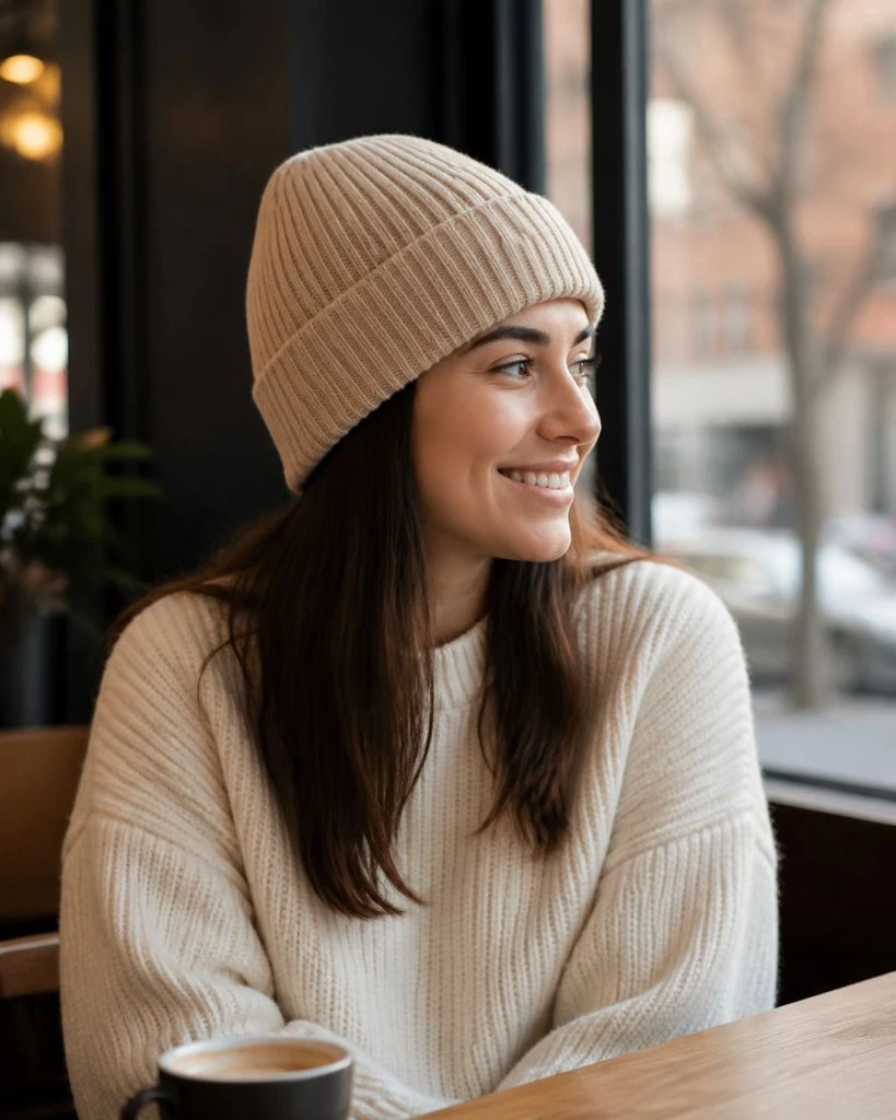 Beanies - Café Beanie Portrait Steal the Style preview