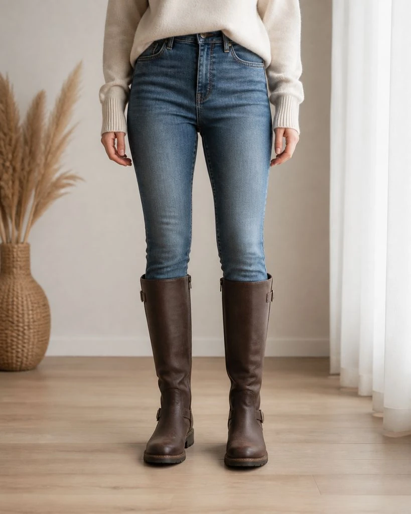 Boots - Front On-Foot Boot Fit Steal the Style preview