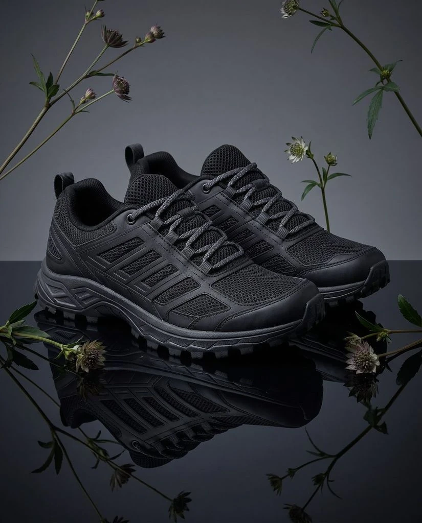 Reflective Floral footwear creation preset