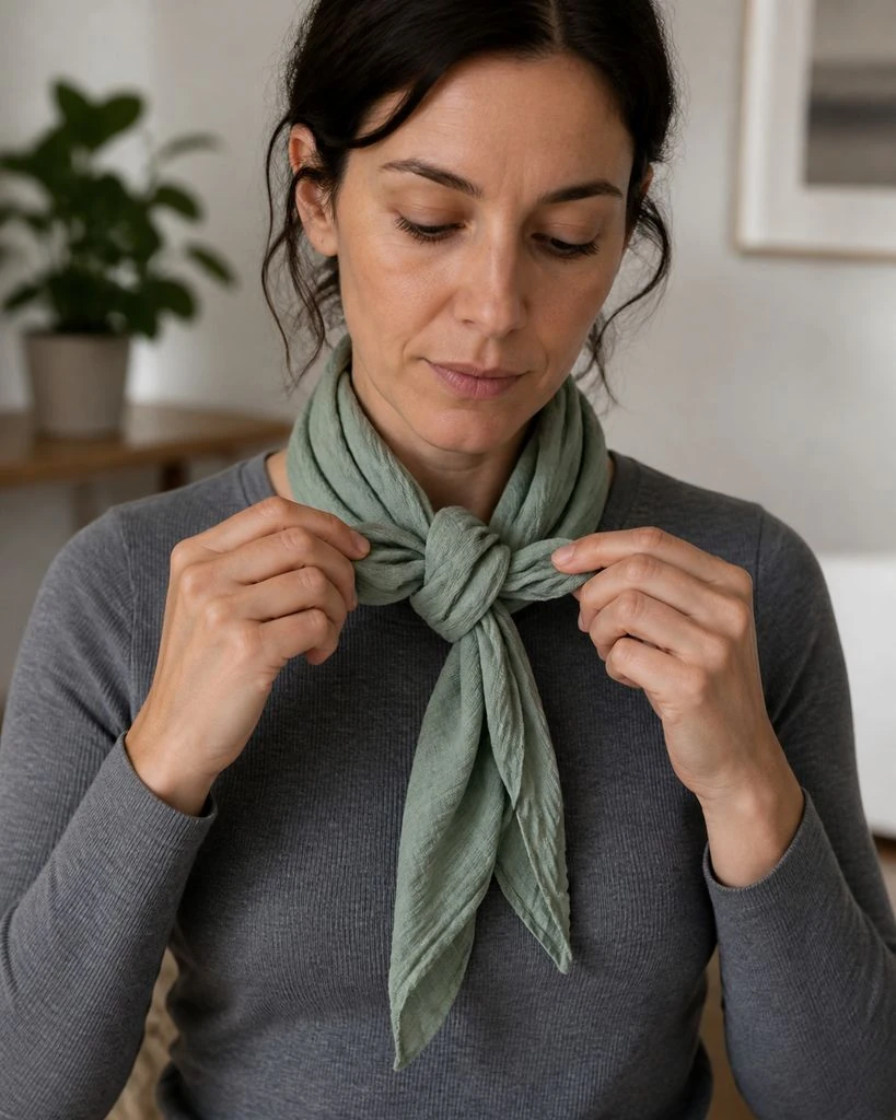 Scarves - Scarf Knot Construction Steal the Style preview