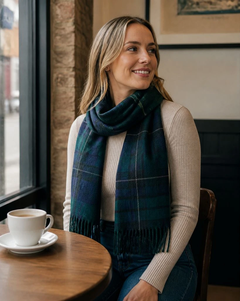 Scarves - Café Scarf Portrait Steal the Style preview
