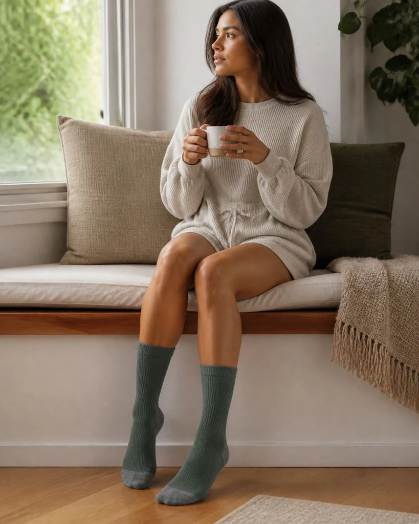 Socks - Morning Coffee Pair Steal the Style preview