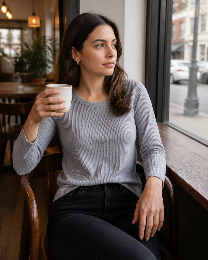 Tops - Café Window Candid Steal the Style preview