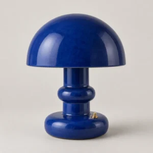 Cobalt ceramic table lamp product reference